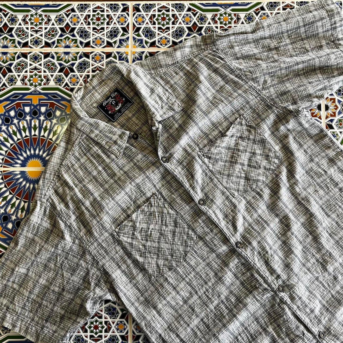 hang ten button up shirt
