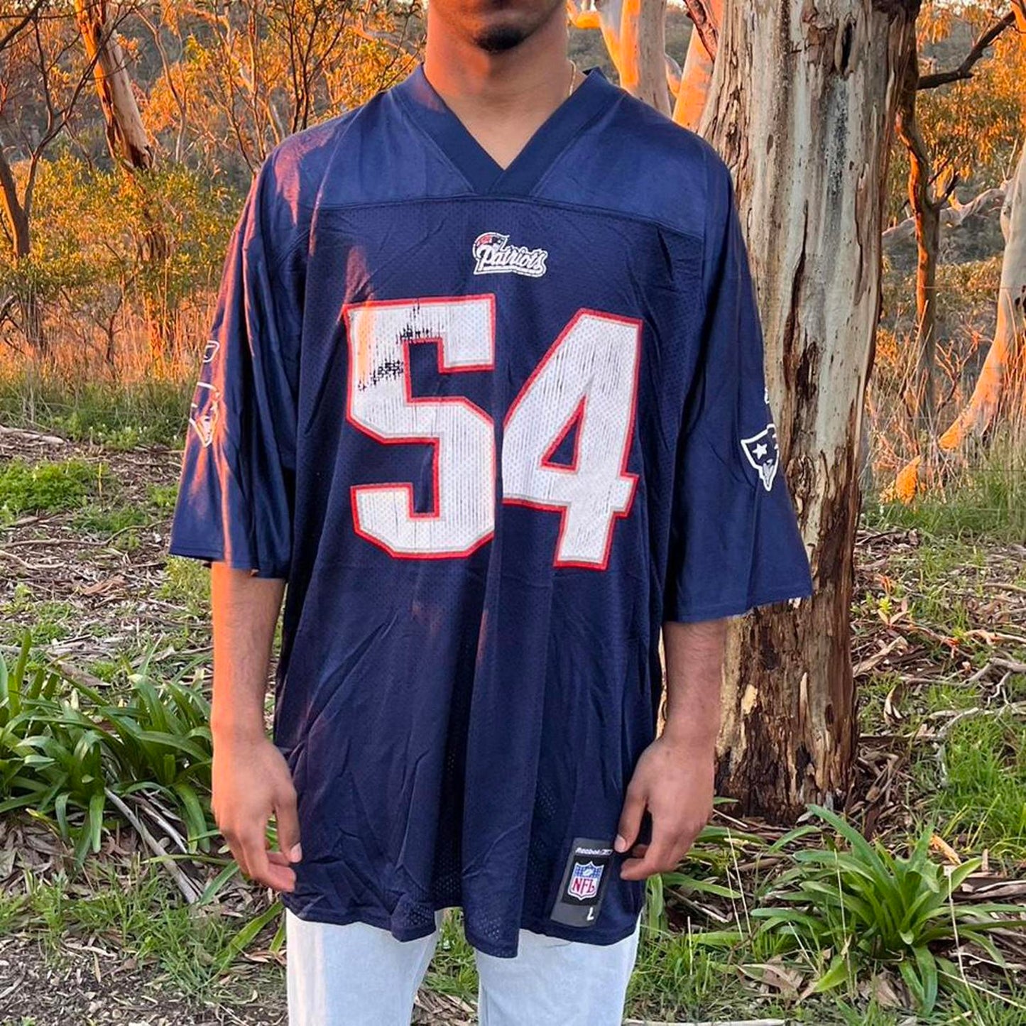 Reebok New England patriots football jersey