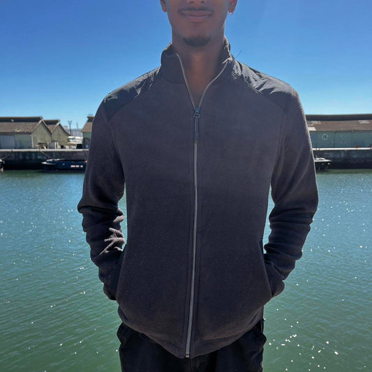 Calvin Klein fleece sweater jacket