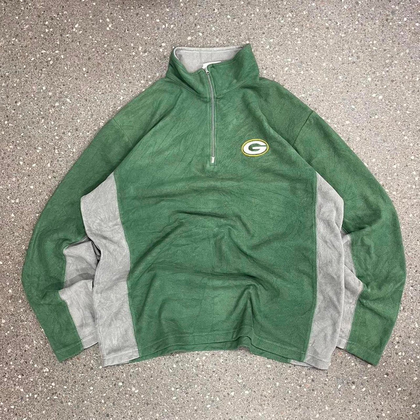 Green Bay packers 1/4 zip fleece jumper