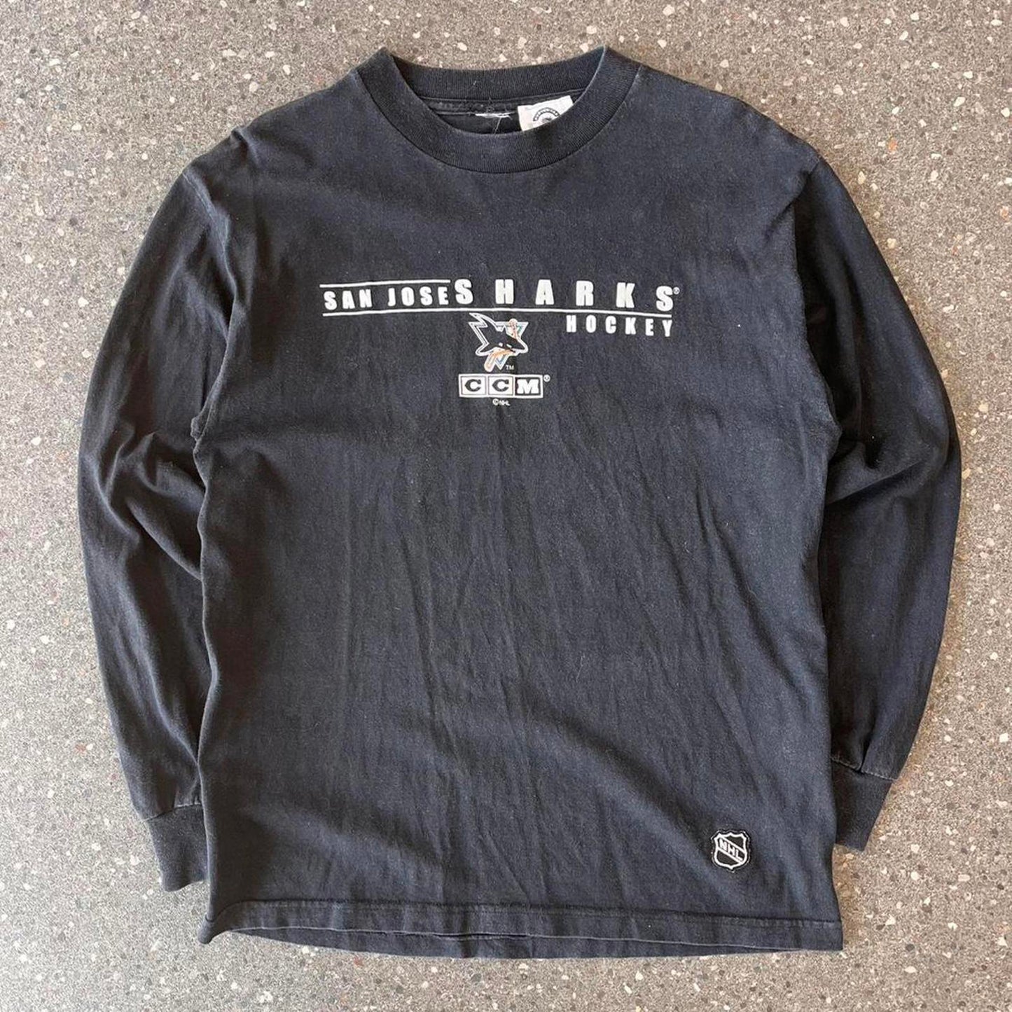 San Jose sharks long sleeve tee