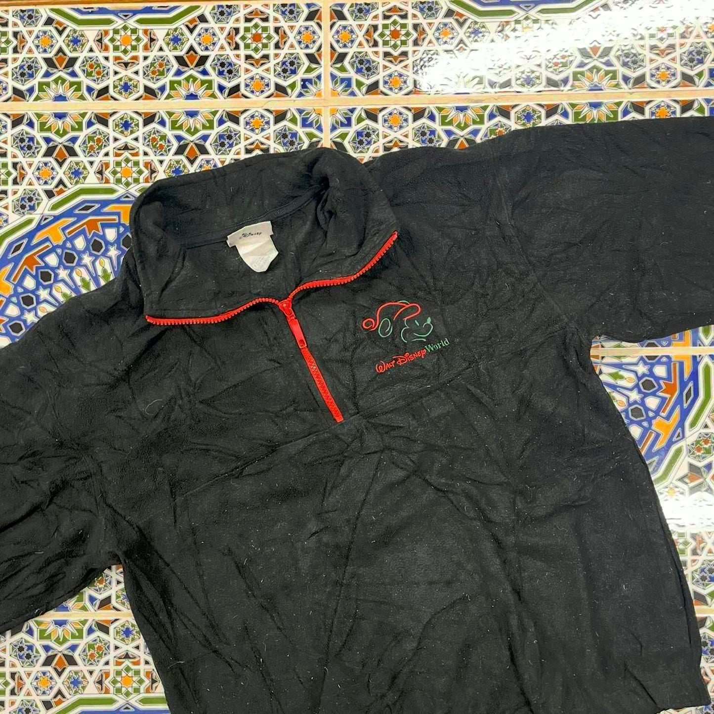 disney world quarter zip jumper
