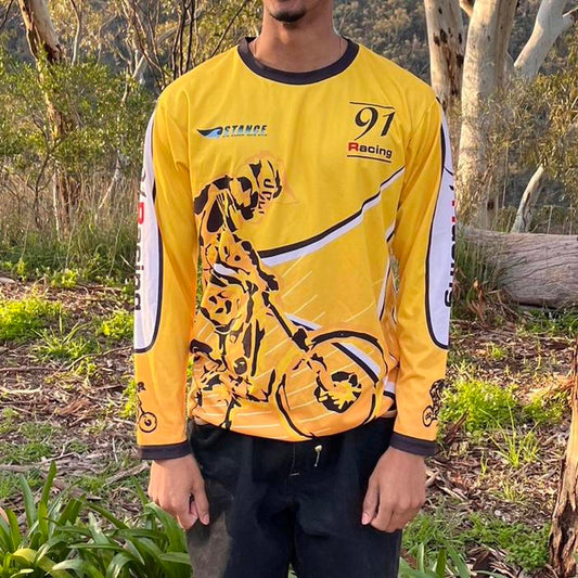 91 racing bike shirt