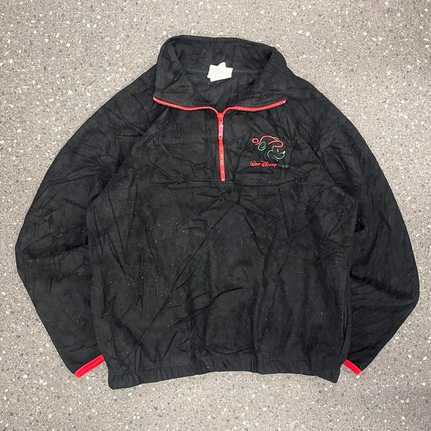 disney world quarter zip jumper