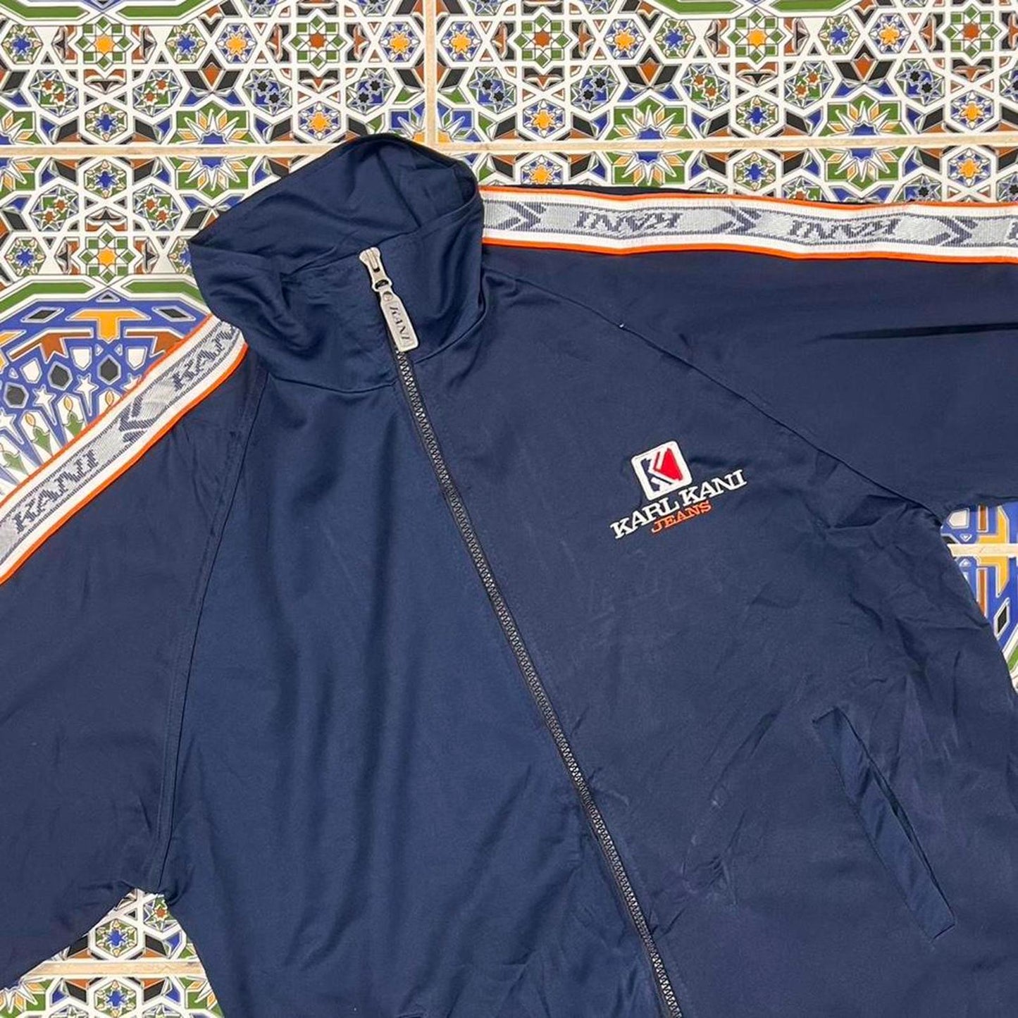 Karl Kani jeans track suit jacket