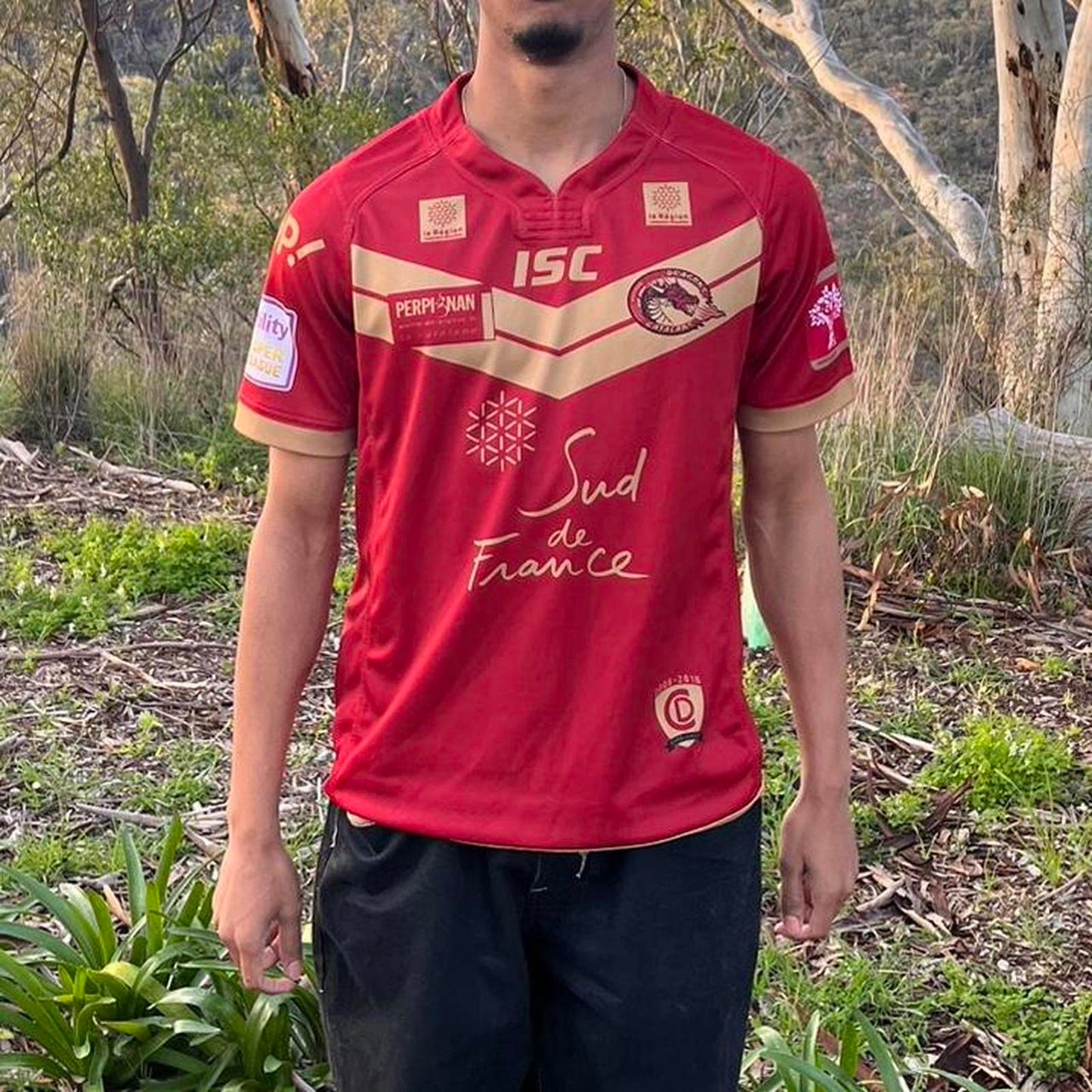 ISC Catalans Dragons rugby jersey
