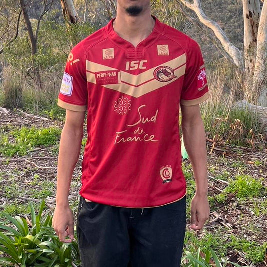 ISC Catalans Dragons rugby jersey