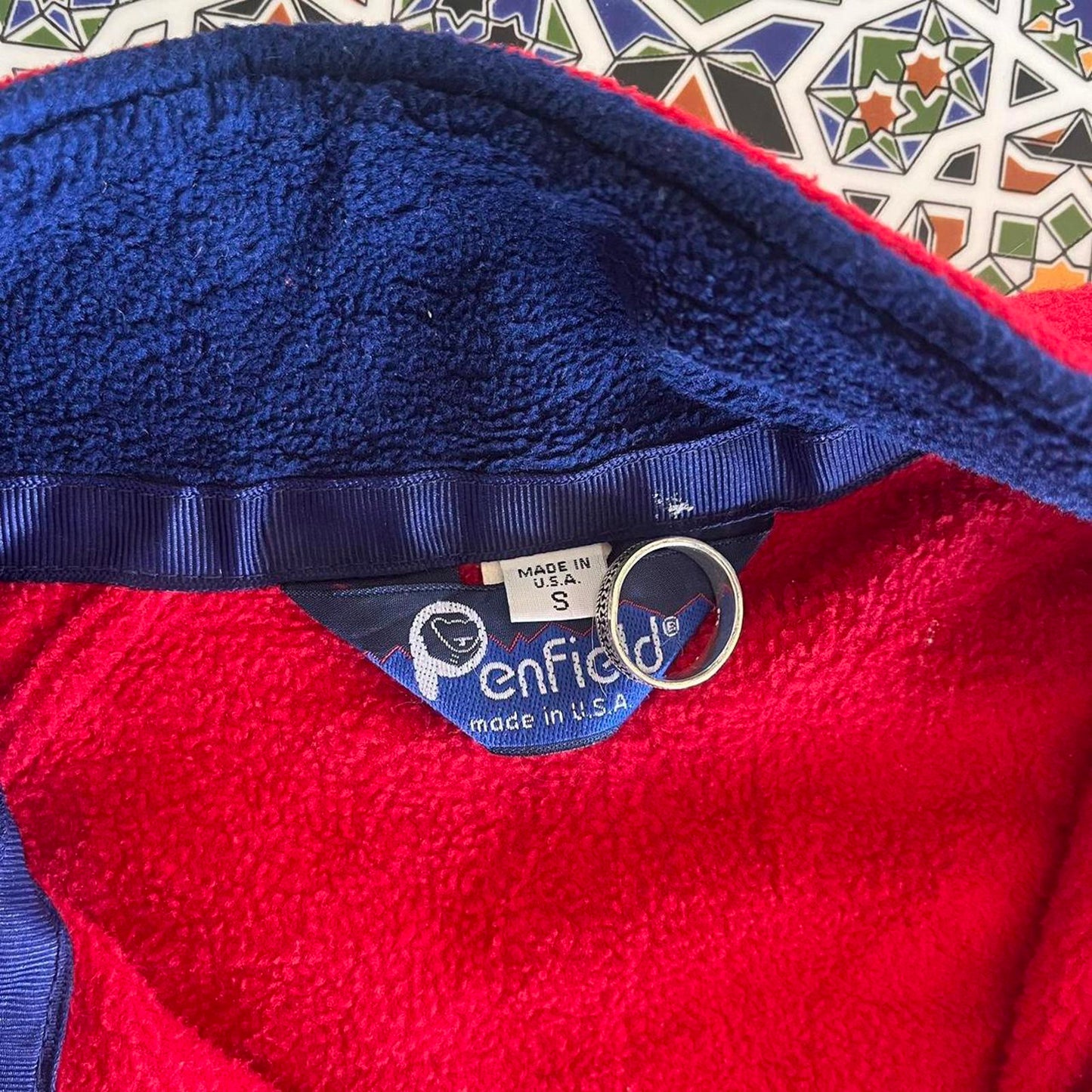 Penfield fleece sweater jacket
