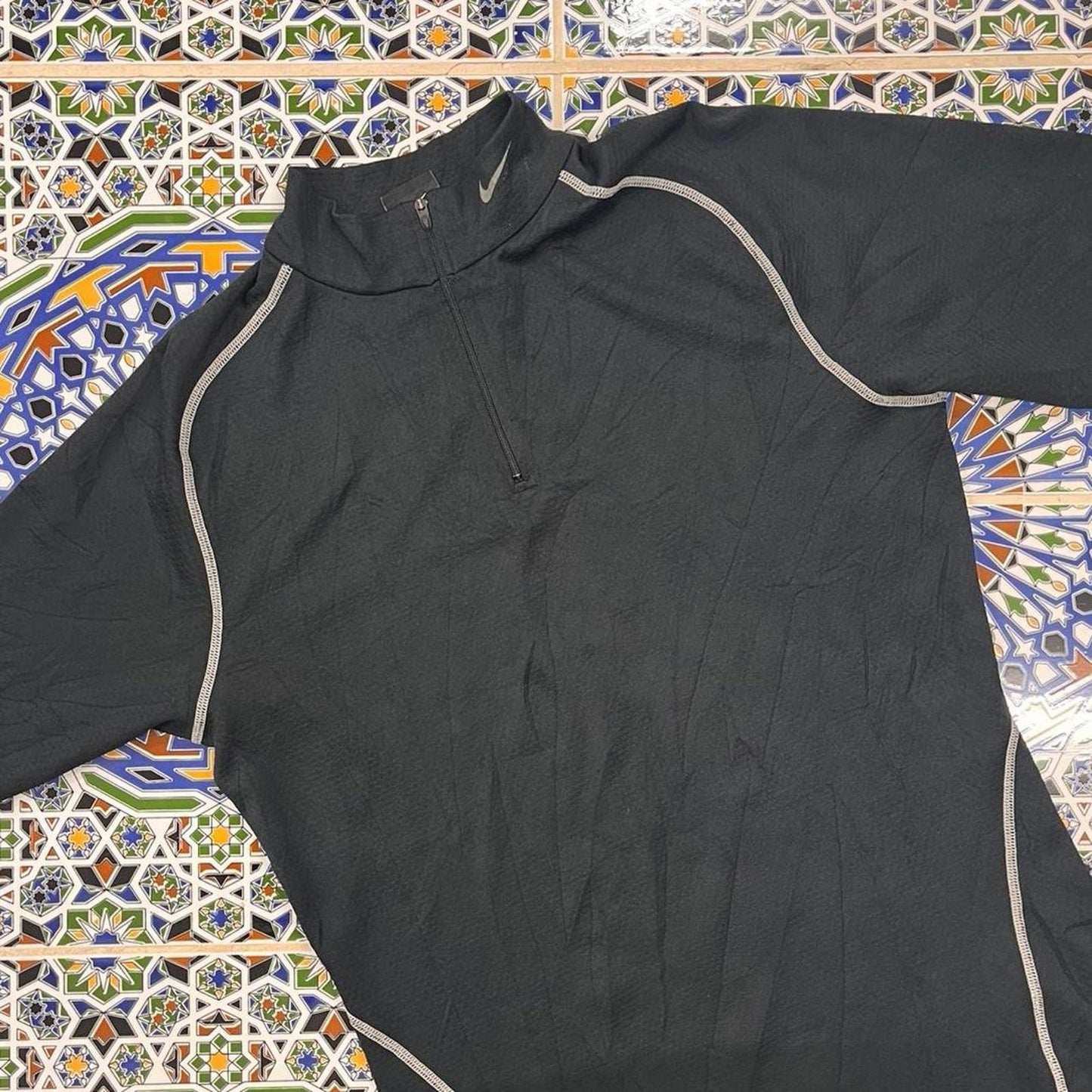 womens nike team 1/4 zip jimper
