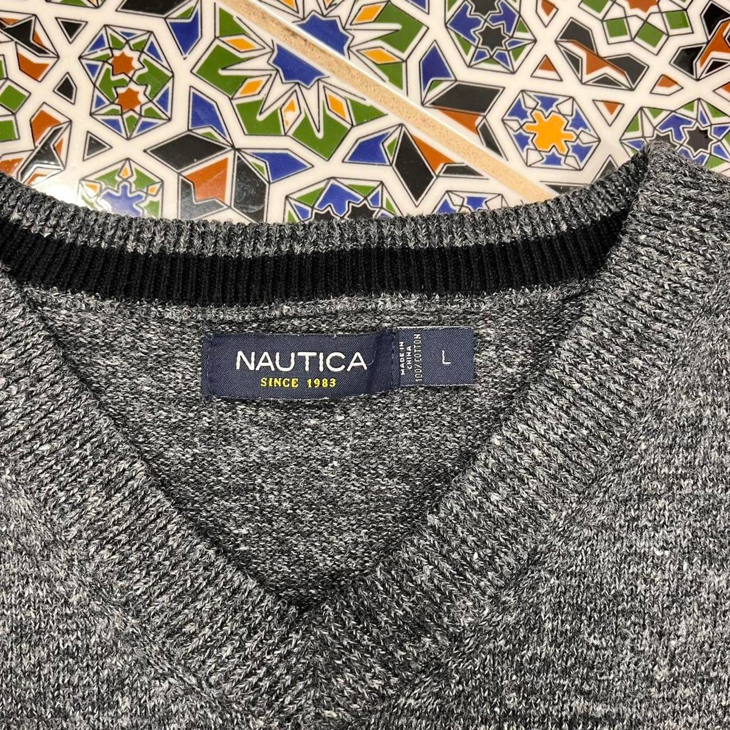 nautica cardigan sweatshirt