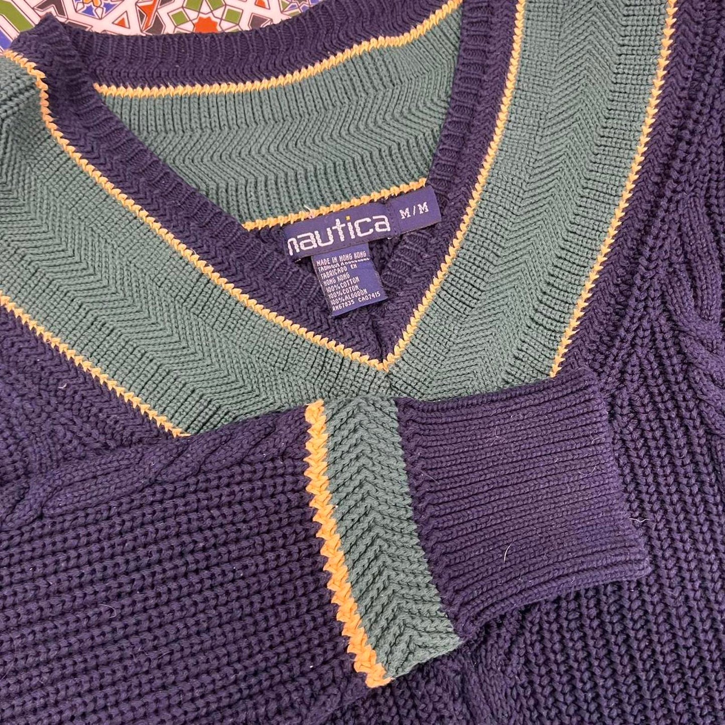 nautica cardigan sweatshirt