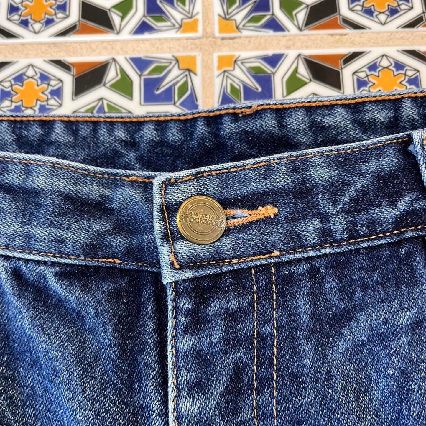 RM Williams stockyeard denim jeans