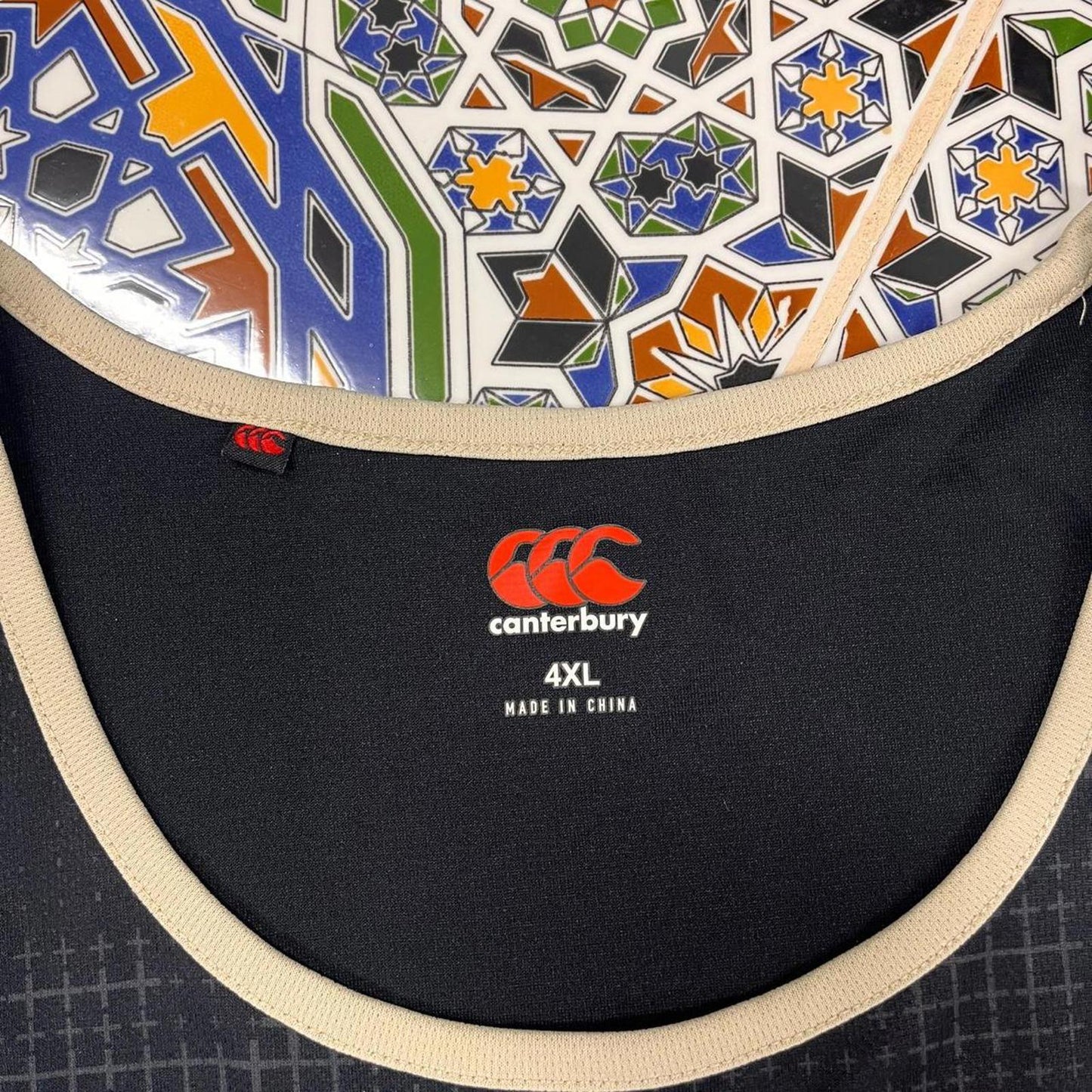 Canterbury English rugby singlet