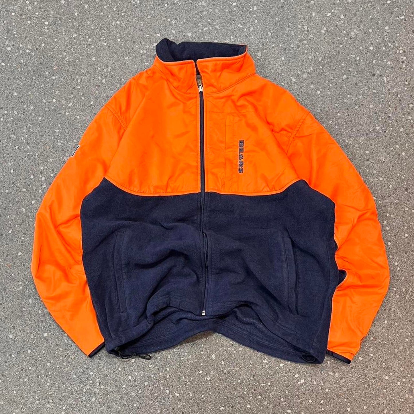 Chicago bears fleece jacket