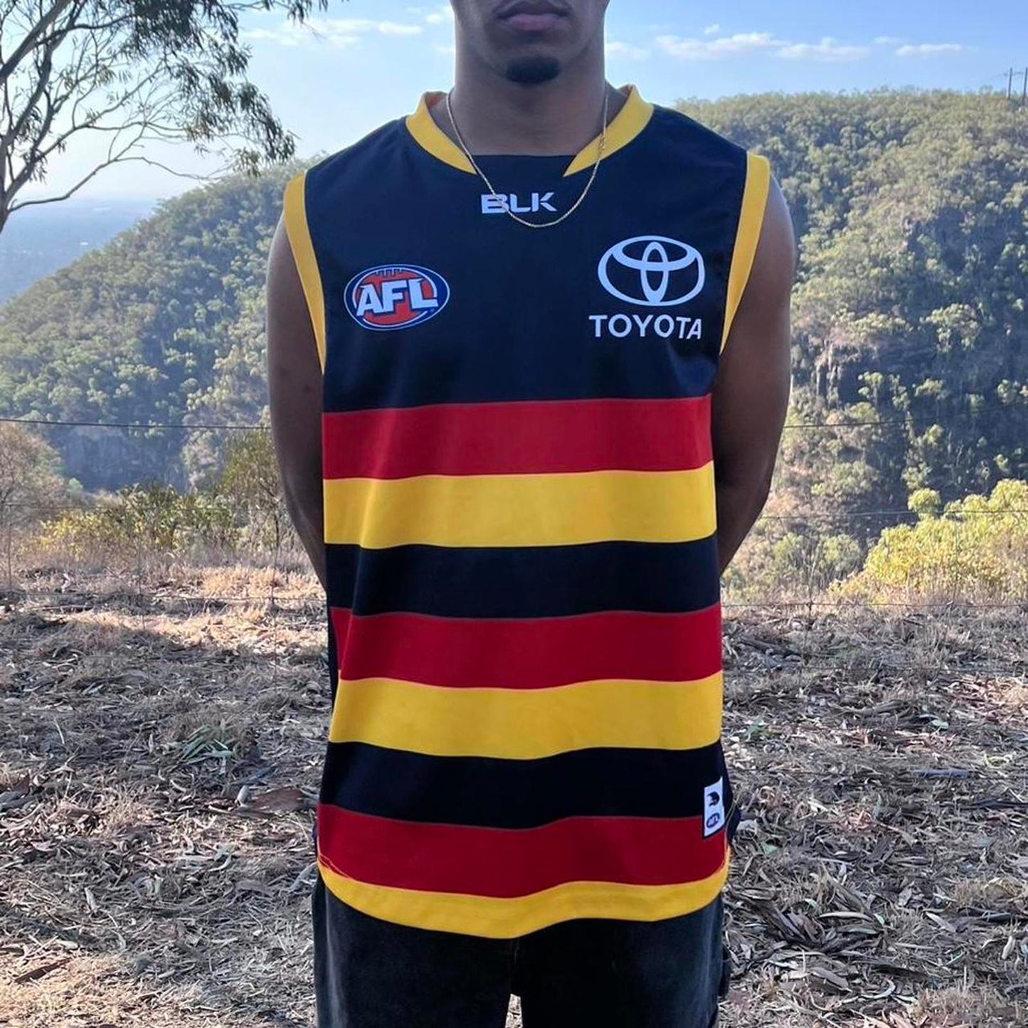 2015 25th year Adelaide crows home jersey