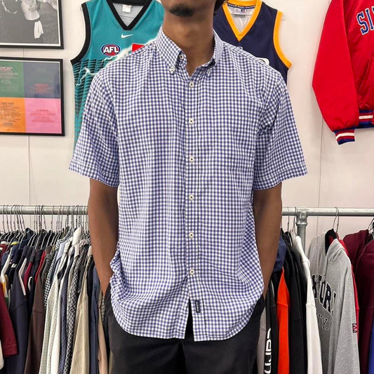 gazman short sleeved button up shirt