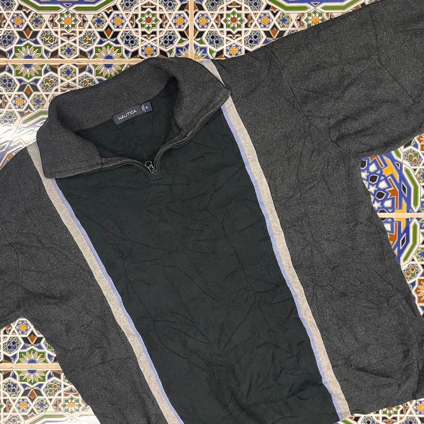 nautica quarter zip jumper