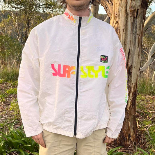 Surf style windbreaker