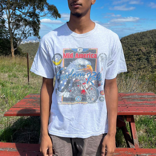 2009 USA motorbike rally tee