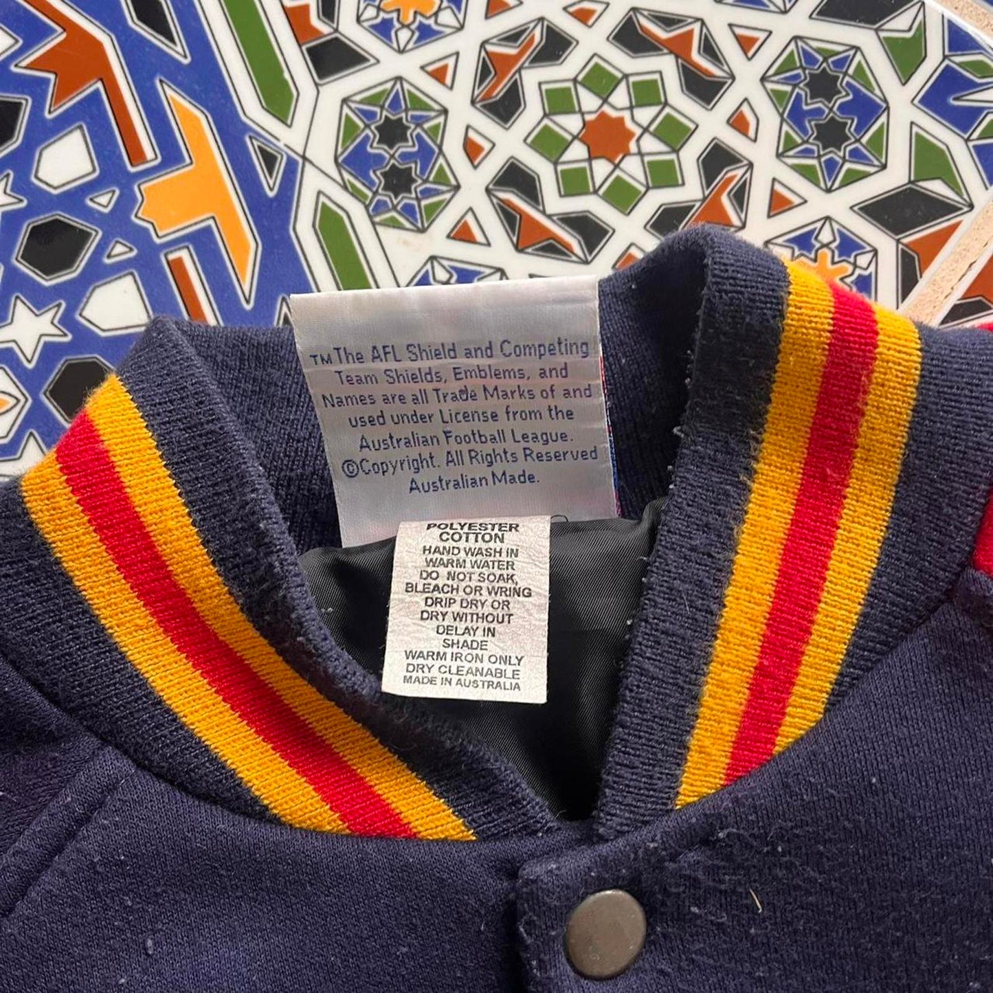 Vintage crows bomber jacket