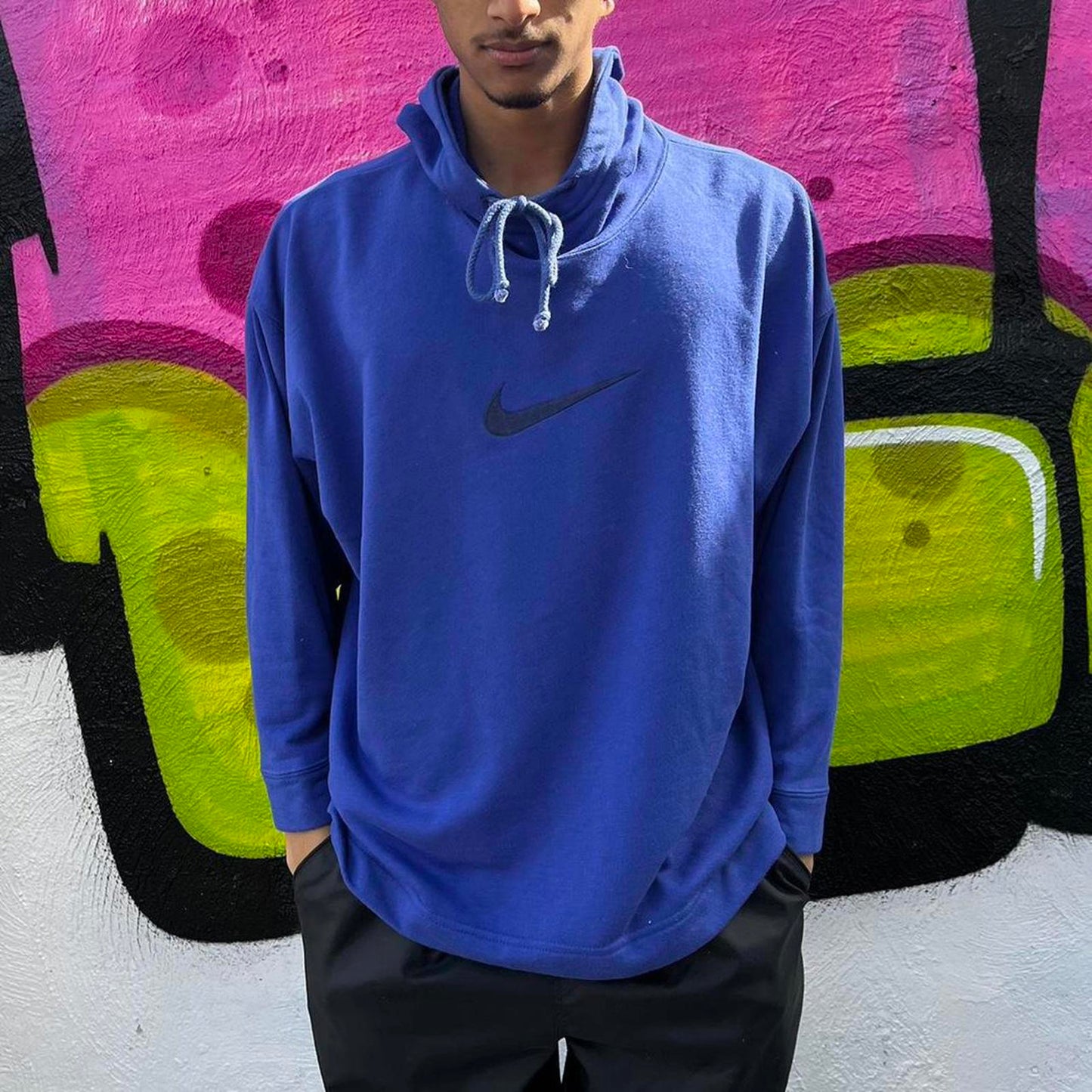 Centre check Nike hoodie