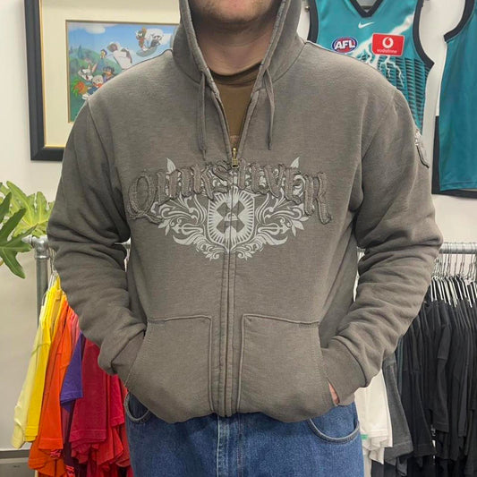 Quiksilver zip up hoodie