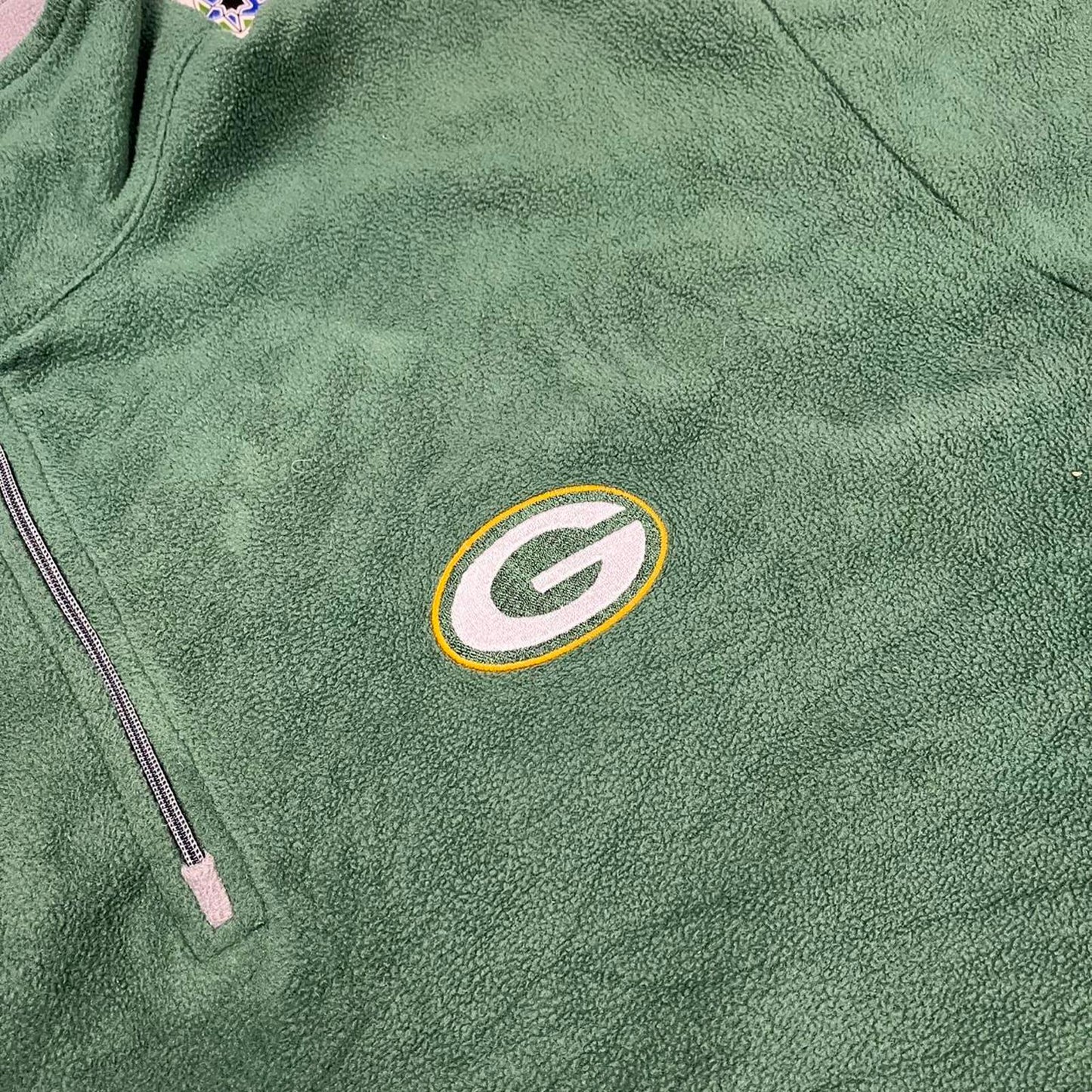 Green Bay packers 1/4 zip fleece jumper