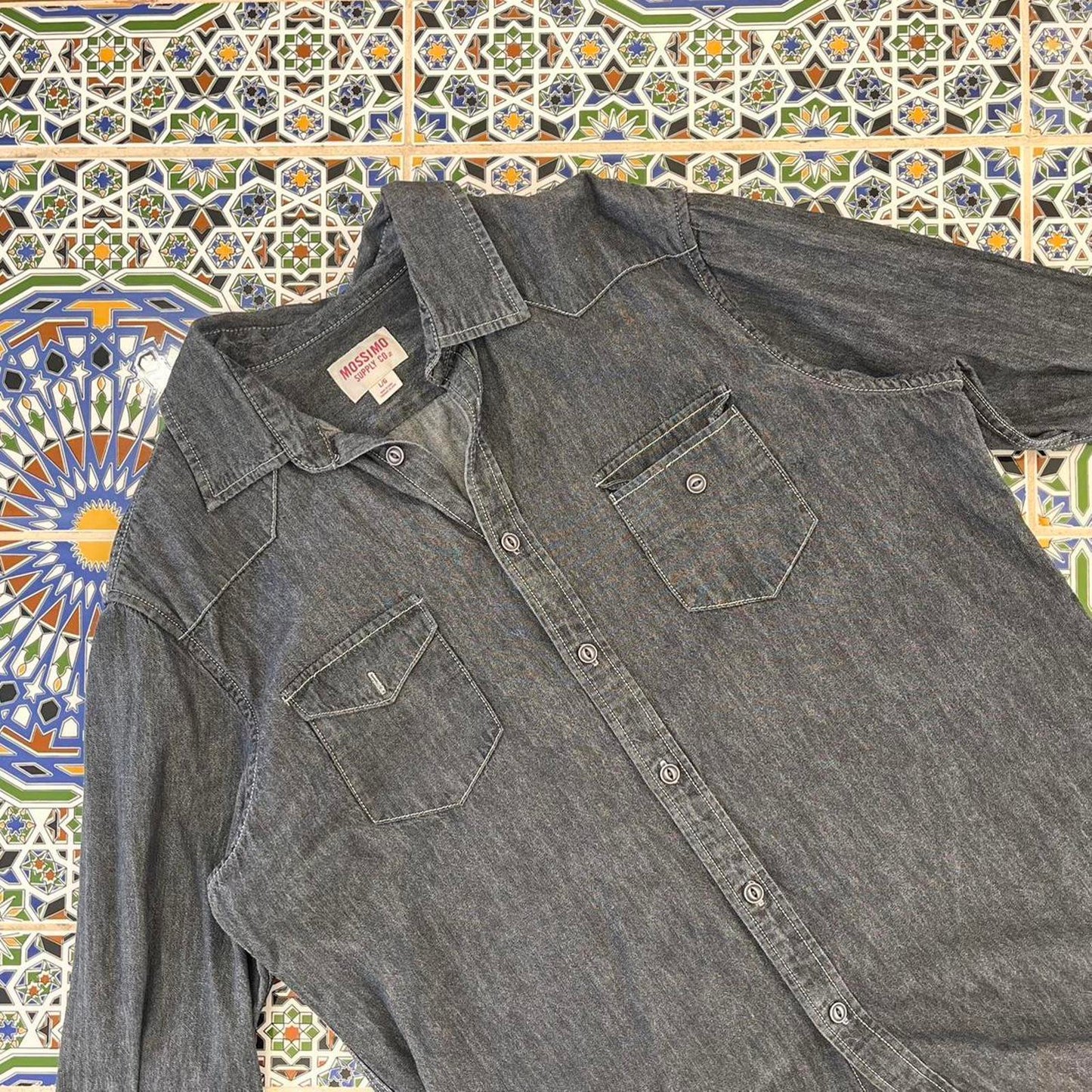 mossimo button up shirt