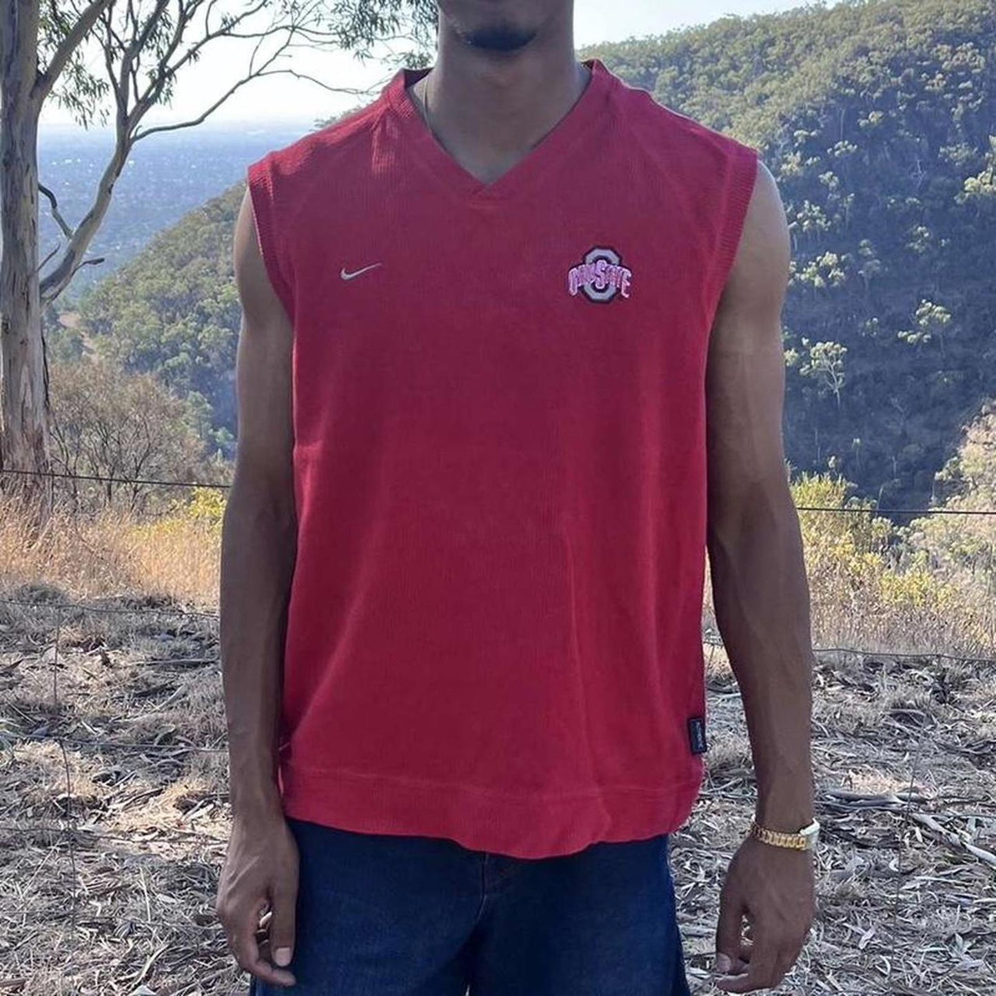 nike team Ohio state vest