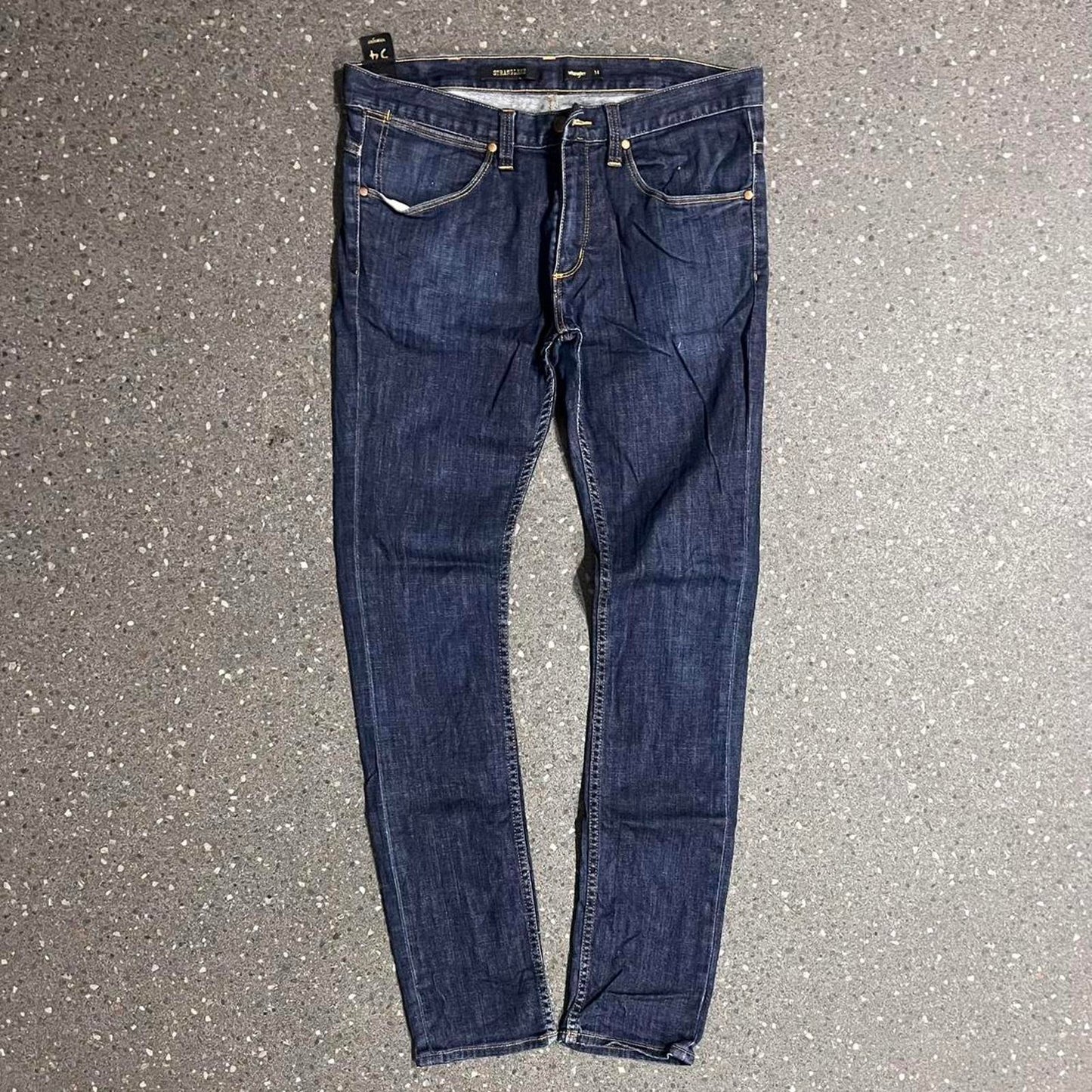 wrangler stranglers denim jeans