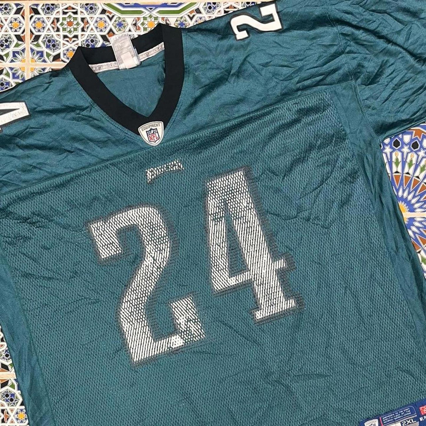 Reebok Philadelphia eagles football jersey