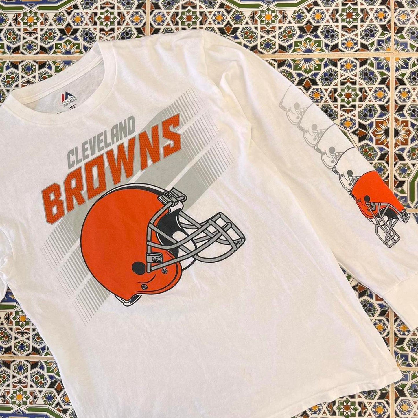 Cleveland browns long sleeve tee