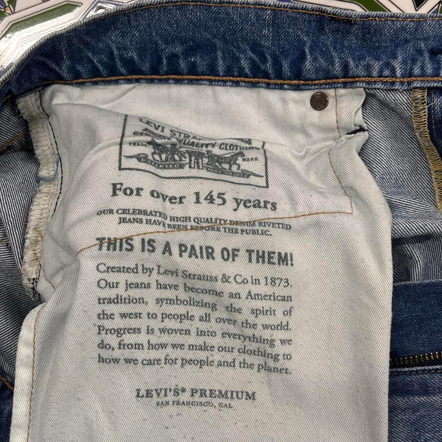 levis 502 denim jeans