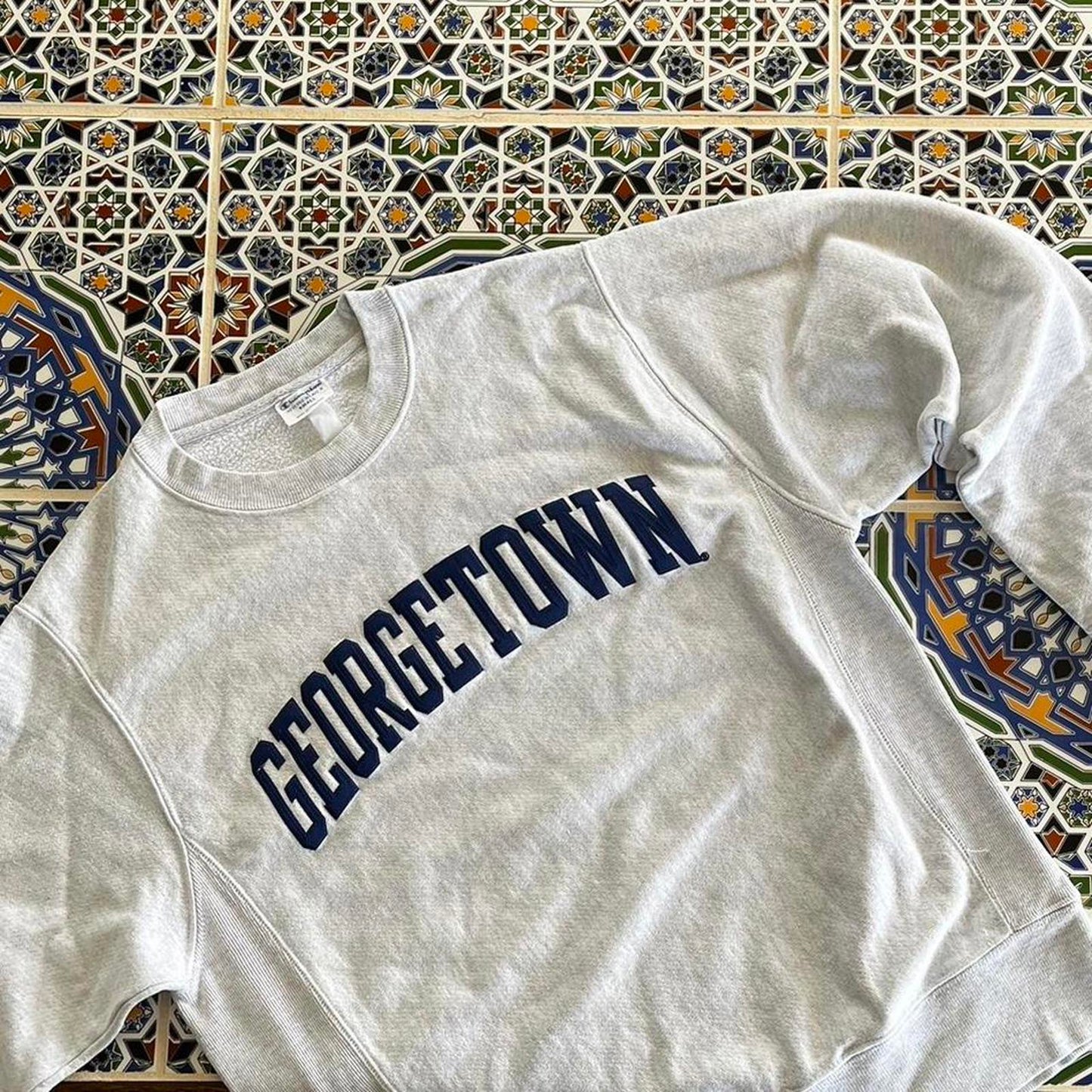 Vintage Champion George Town college sweatshirt