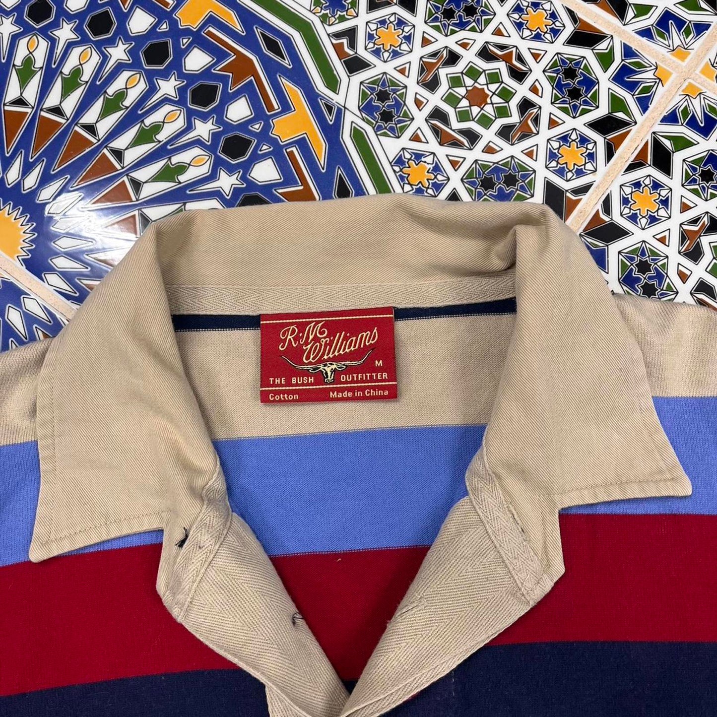 RM Williams rugby jumper