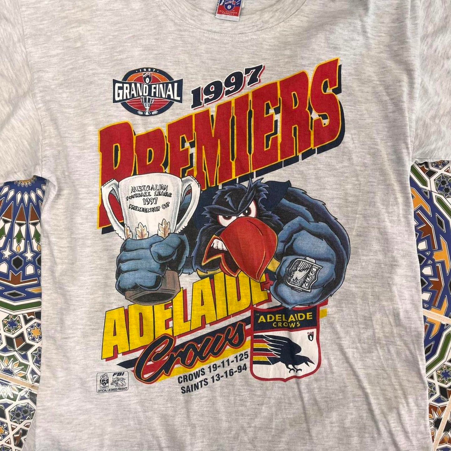 Vintage 1997 Adelaide crows premiership tshirt