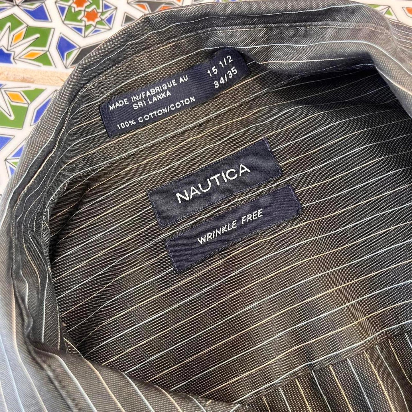 nautica button up shirt