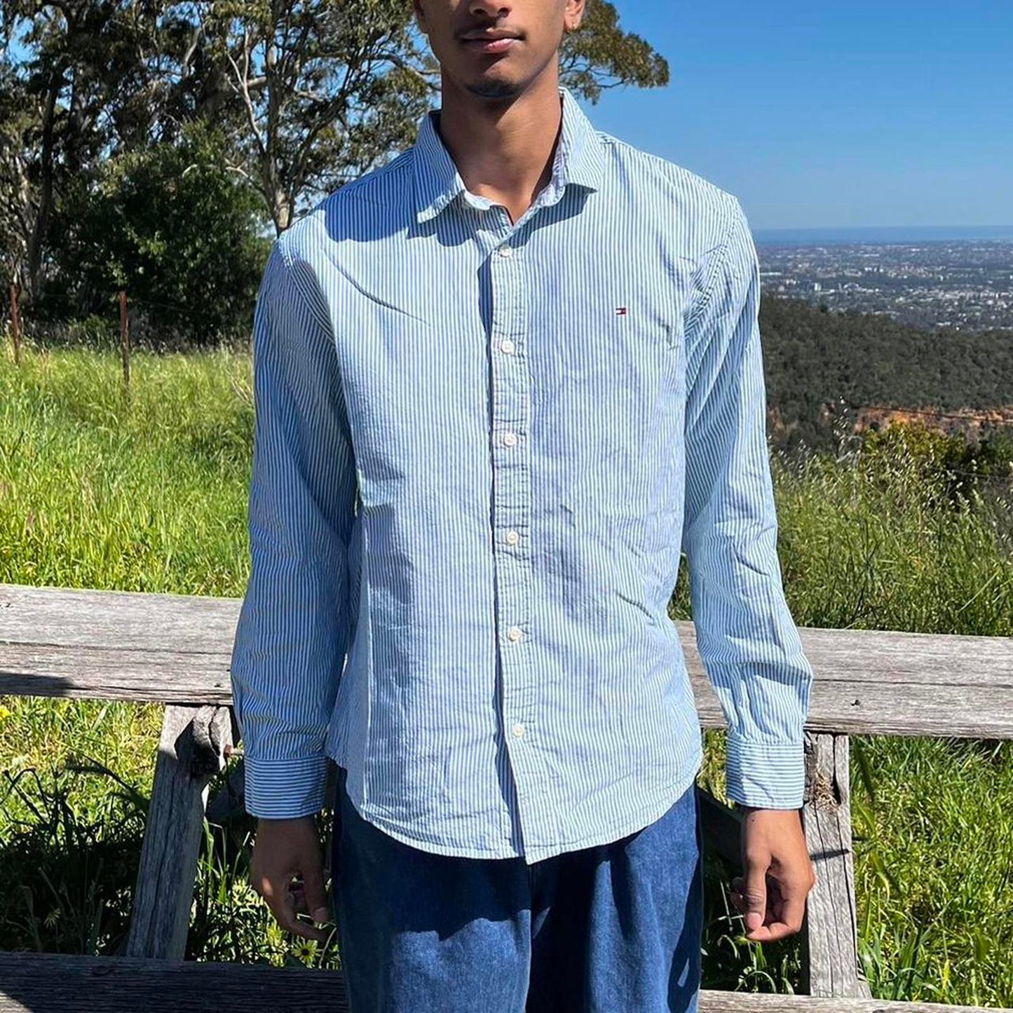 tommy Hilfiger button up shirt