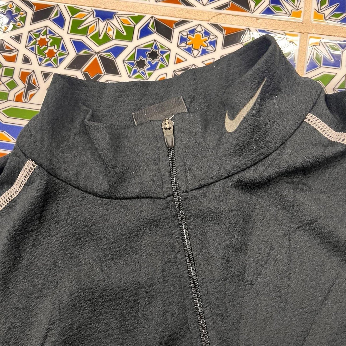 womens nike team 1/4 zip jimper