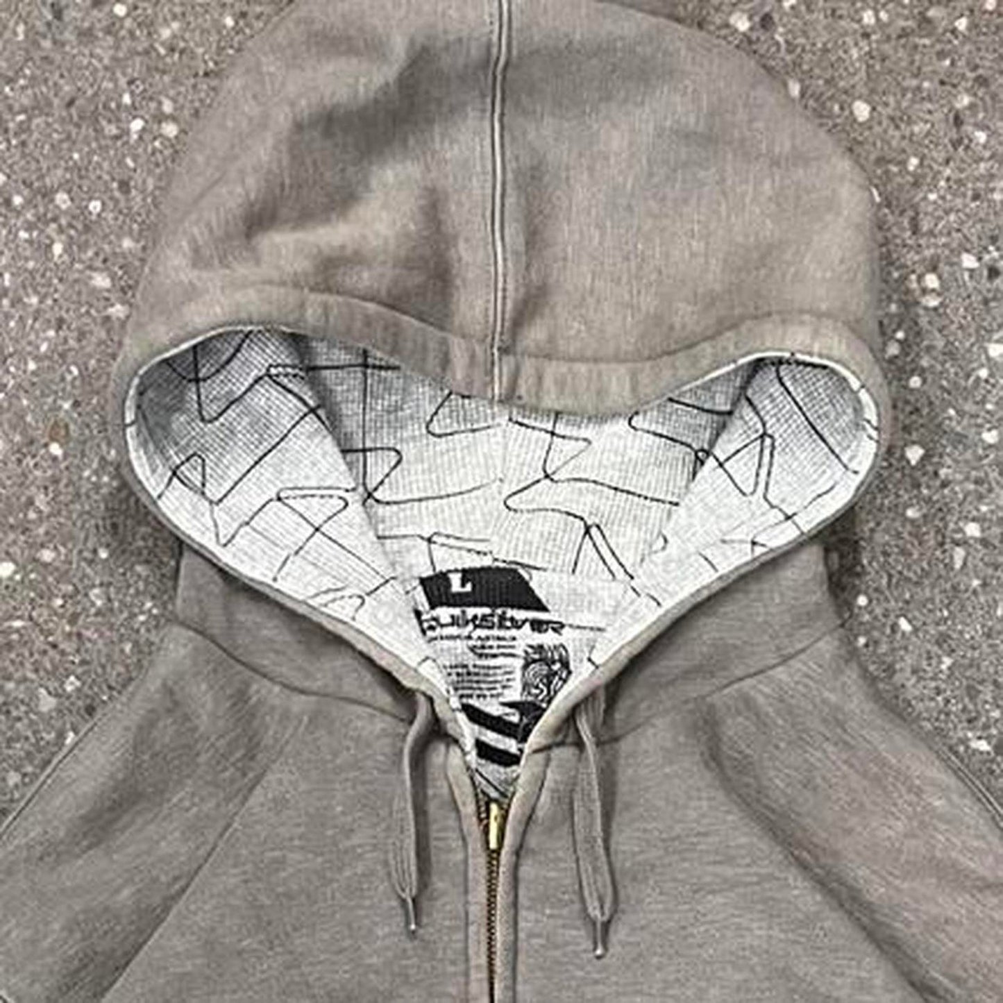 Quiksilver zip up hoodie