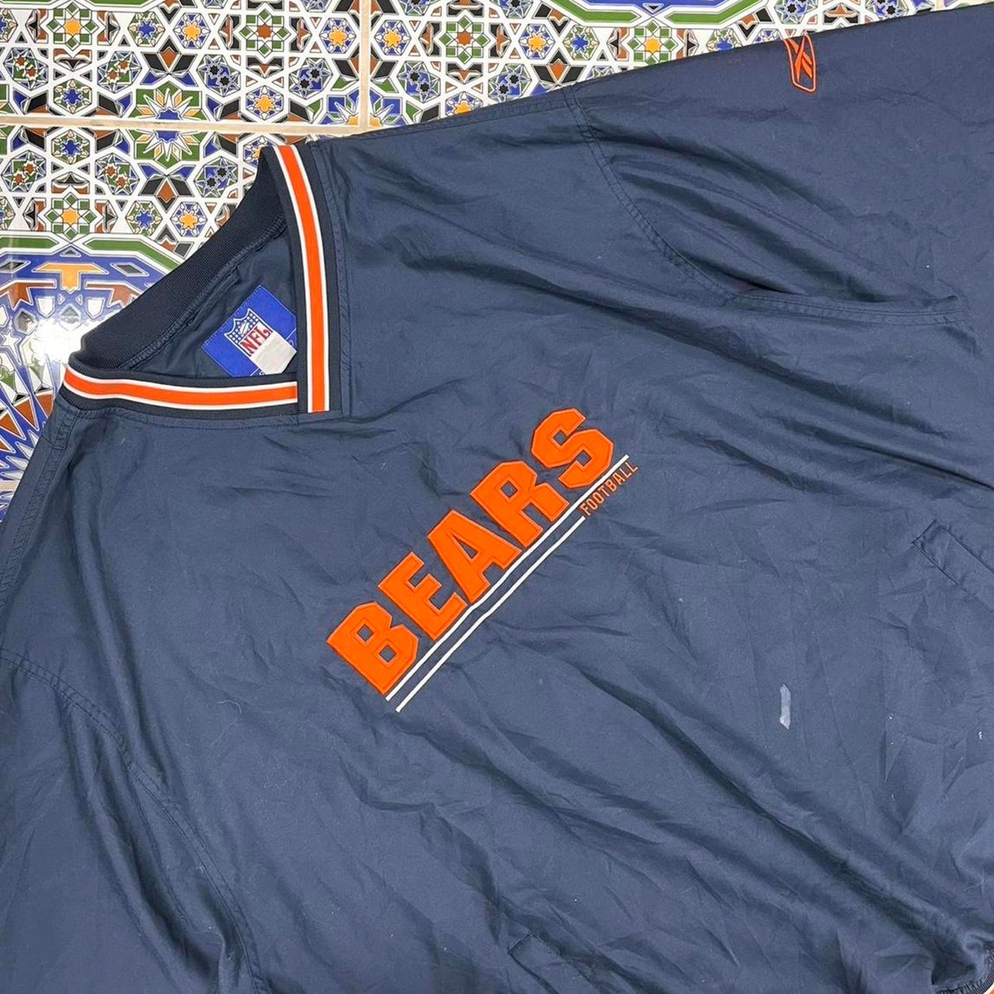 Chicago bears windbreaker sweatshirt