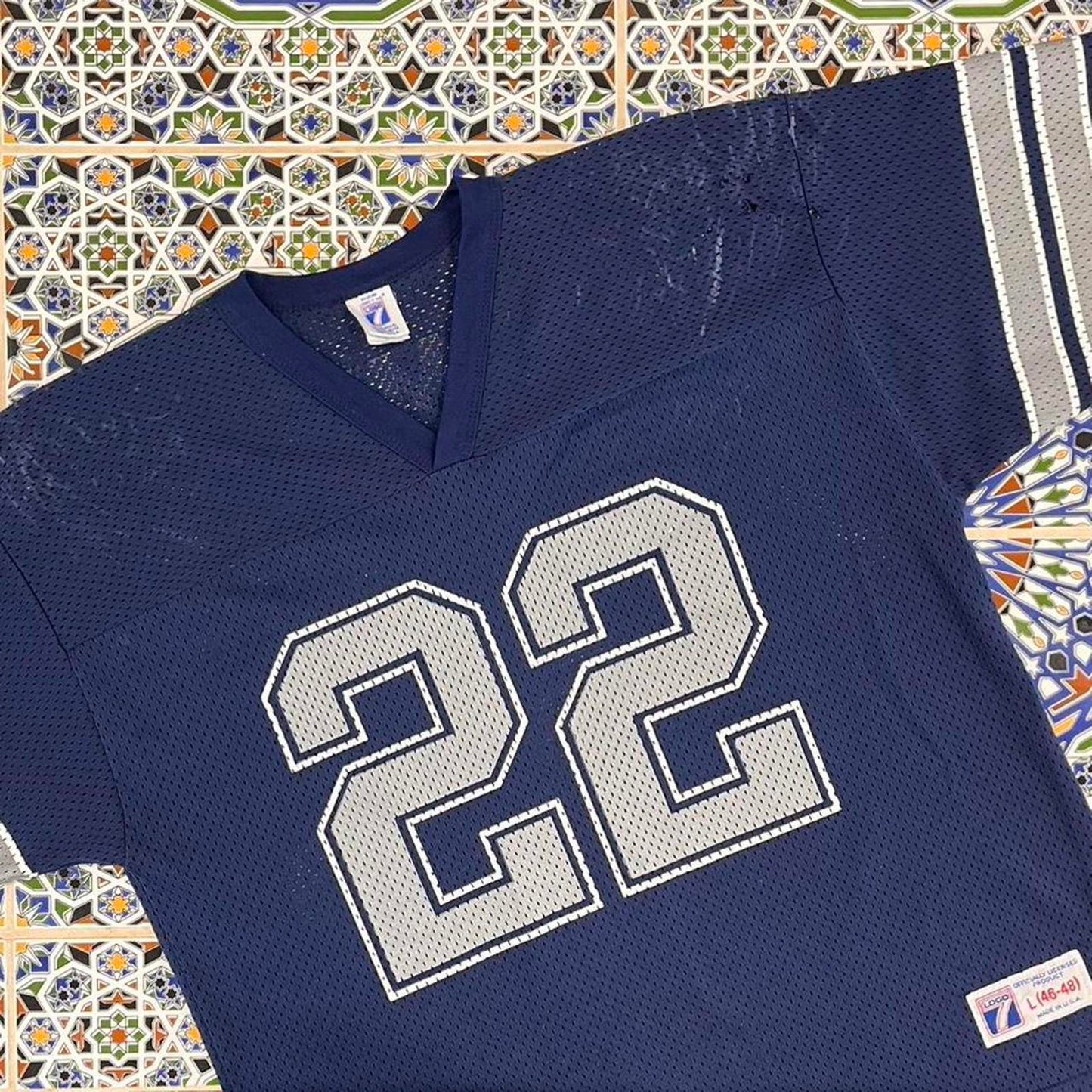 Logo 7 Dallas cowboys football jersey