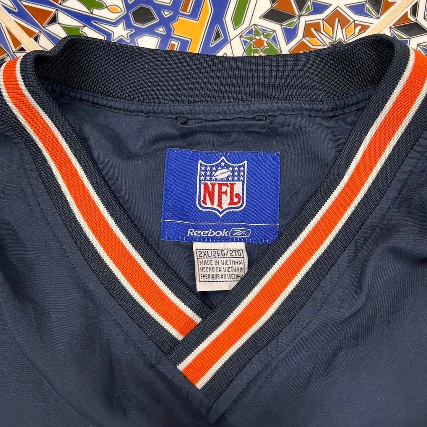 Chicago bears windbreaker sweatshirt