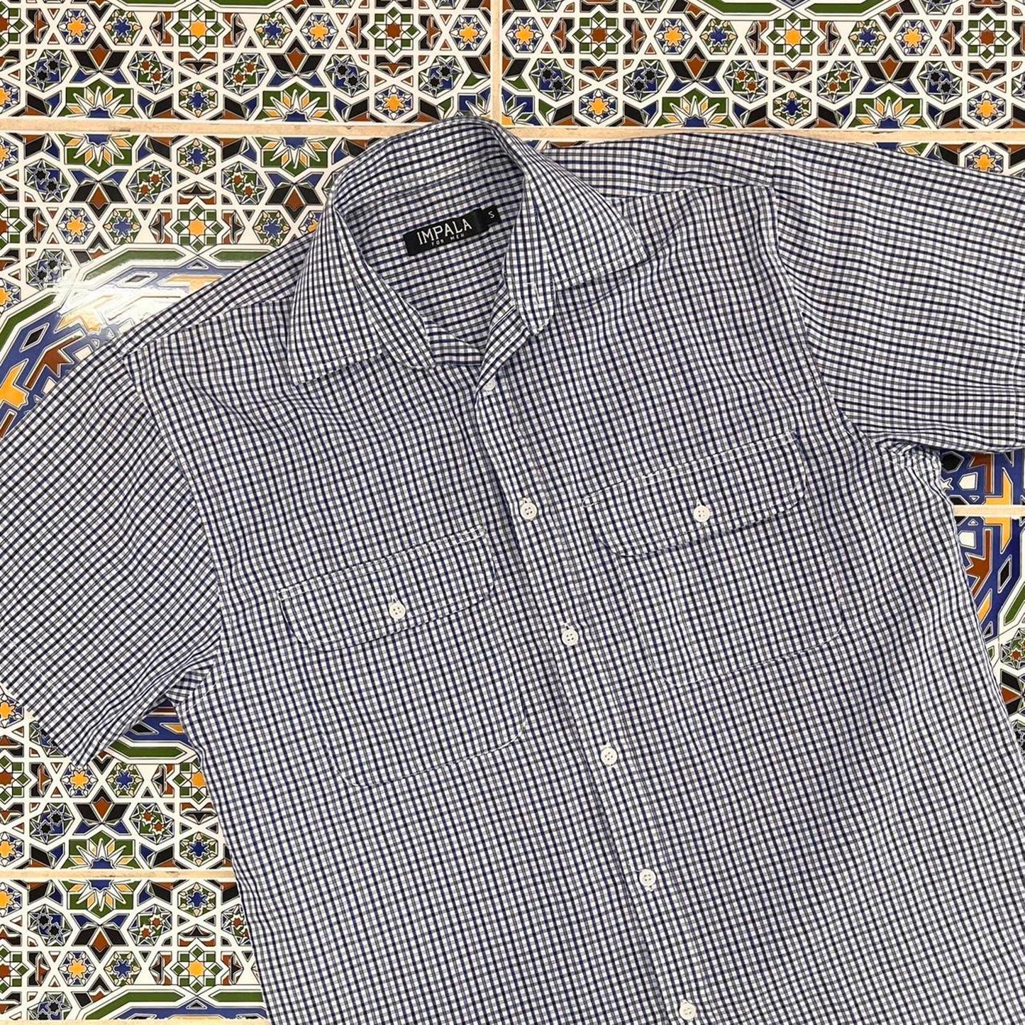 impala short sleeved button up shirt