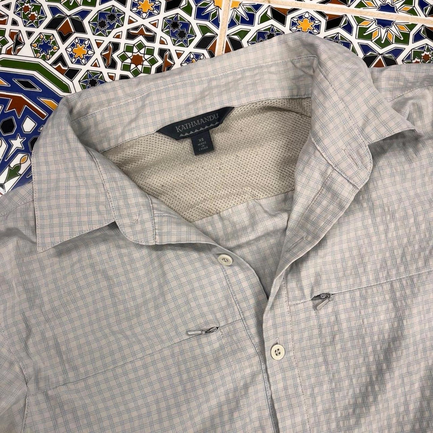 kathmandu button up shirt
