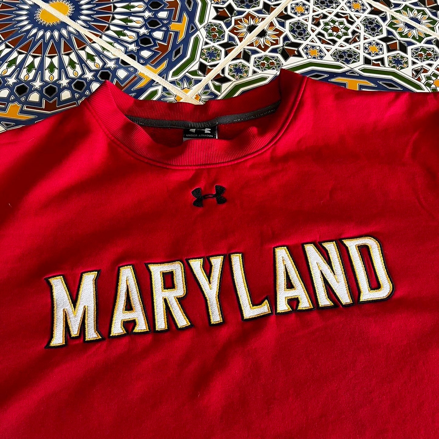 maryland terrapins under armour sweatshirt