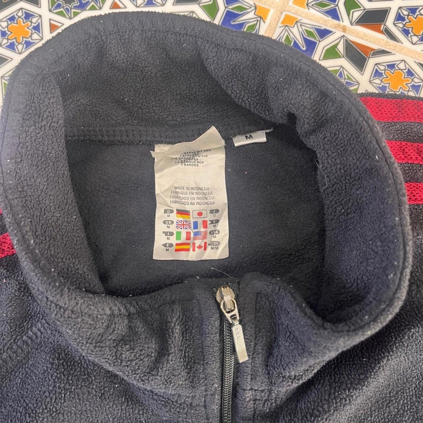 Adidas quarter zip jumper