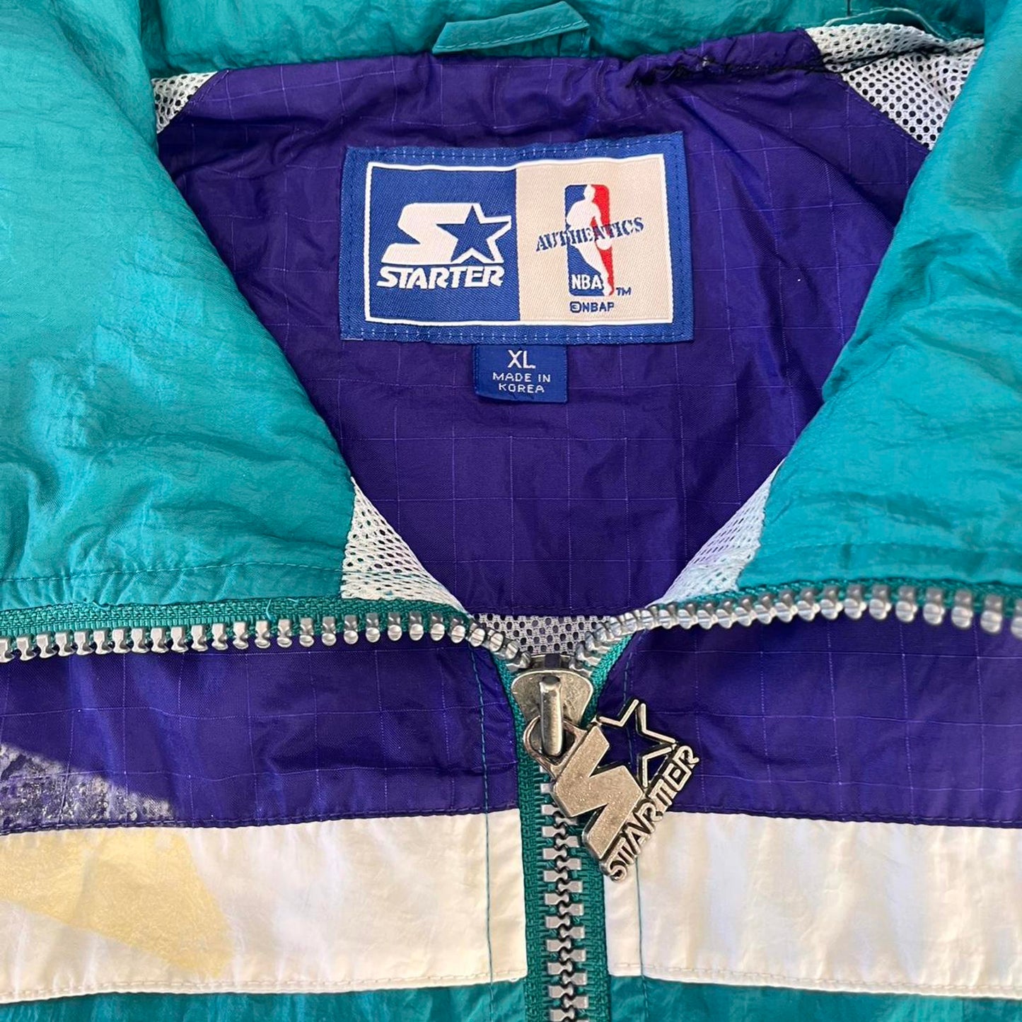 starter charlotte hornets jacket