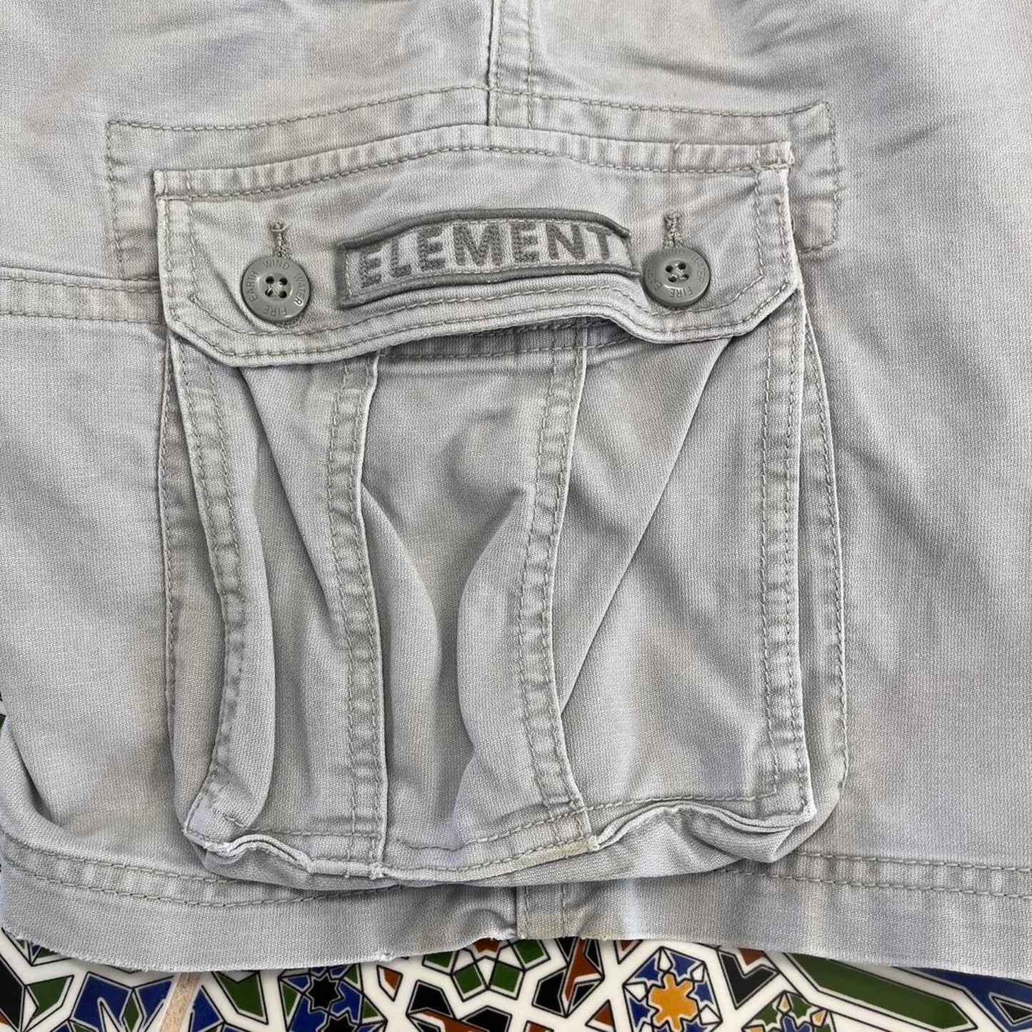 element cargo shorts