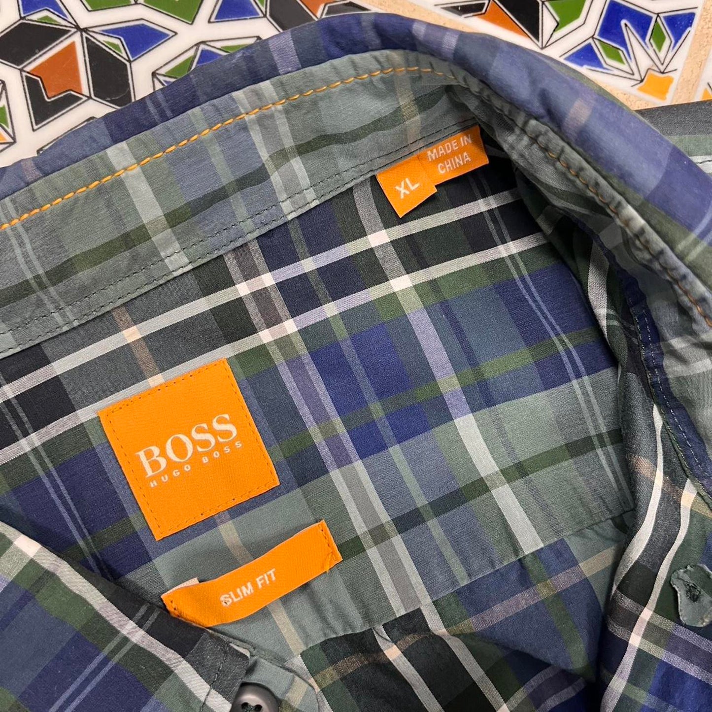 Hugo boss button up shirt